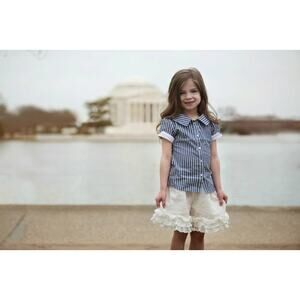 Persnickety girls size 5 shorts outfit